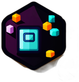 Craft Store, Minimalist App Icon - Circle Icon Bevel Border