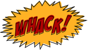 Whack! Comic Speech Bubble
