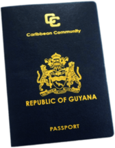 Passport of the Republic of Guyana