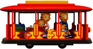 Daniel Tiger In A Streetcar