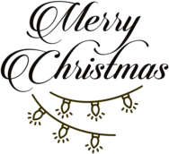 Merry Christmas Garland