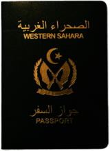 Passport of Western Sahara