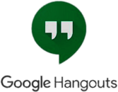 Google Hangouts logo vertical