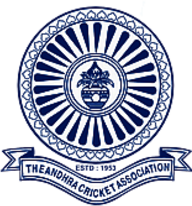 Andhra Cricket Association logo blue
