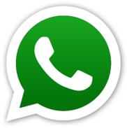 WhatsApp logo green and white
