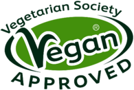 Vegetarian Society Vegan Approved 