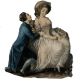 The Lover Heard, 1785 - Louis Marin Bonnet