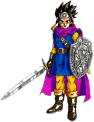 Dragon Quest (Dragon Warrior) Erdrick with Sword and Shield