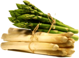 White and Green Asparagus