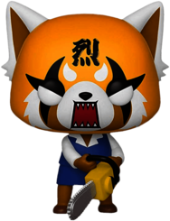Aggretsuko With Chainsaw