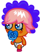 Baby Rox the Glitzy BooHoo Walking