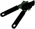 Can Opener With Black Handle