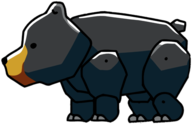 Scribblenauts Black Bear