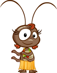 Connie Cockroach Hawaiian Dance