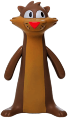 Luna's Pet Ferret Clyde Figurine