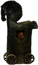 Troyan Horse Sculpture