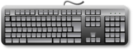 Grey Generic Keyboard
