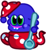 Oopsy the Clot In A Pot Turned Sideways