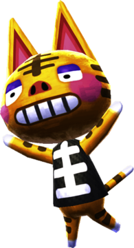 Animal Crossing character Tabby