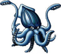 Dragon Quest (Dragon Warrior) Character King Squid