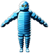 Silkworm, Children'S Cartoon Animation Style -  Full Body, Single View, No Shadow