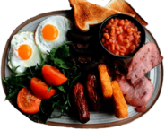 Large English Breakfast Plate