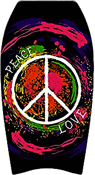 Bodyboard Wonderkids Peace and Love