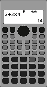 Scientific Calculator Clipart