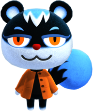 Animal Crossing character Tasha