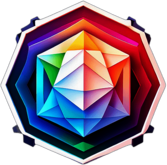 Ai & Machine Learning, Minimalist App Icon - Circle Icon Bevel Border