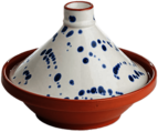 Speckled Tajine Pot