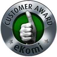 eKomi Silver Customer Award