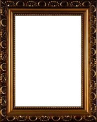 Portrait Gold Frame