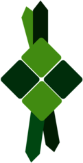 Green Ketupat Icon