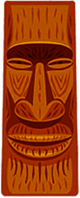 Tiki Head Illustration