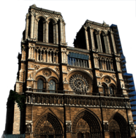 Notre Dame De Paris Side View