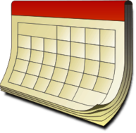 Thick Paper Calendar