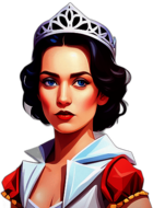 Snow White, Fairytale Character - Circle App Icon | Fan Art