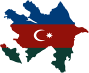 azerbaijan map