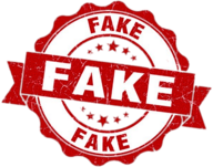 Fake Round Stamp