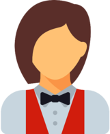 Female Waiter Icon