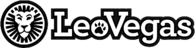 LeoVegas black logo landscape