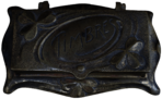 Vintage Art Nouveau Stamp Box