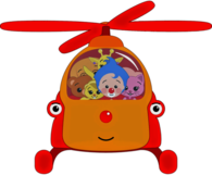 Plim Plim and His Friends In A Helicopter