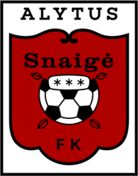 FK Snaige Alytus (early 90's logo)