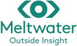 Meltwater logo and slogan