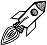 Blasting Rocket Ship