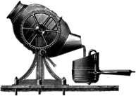 Bessemer Converter Vintage Illustration