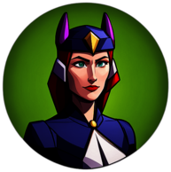 Baroness Katherina Lubboc, Dark Horse Comics Character - Circle App Icon | Fan Art