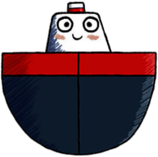 Pop the Ocean Liner Front View